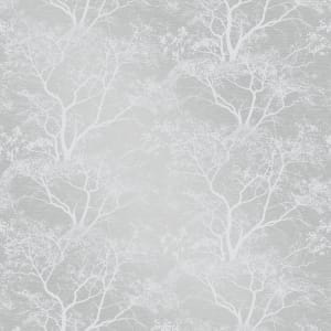 Image of Holden Decor Whispering Trees Grey Wallpaper - 10.05m x 53cm