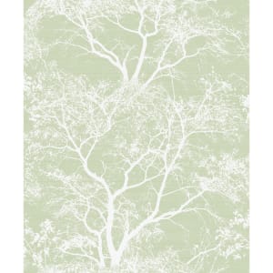 Holden Decor Whispering Trees Green Wallpaper - 10.05m x 53cm