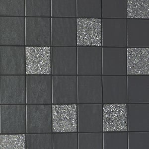 Holden Decor Black Granite Tile Effect Wallpaper - 10.05m x 53cm