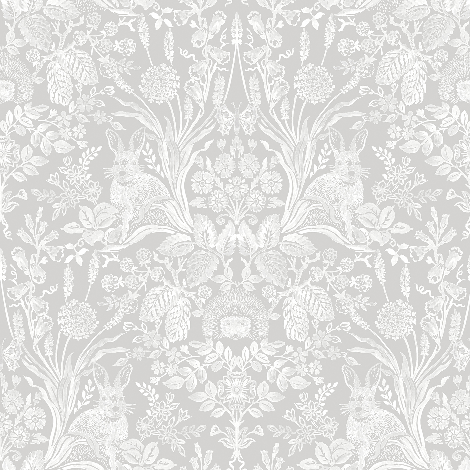 Image of Holden Decor Harlen Grey Wallpaper - 10.05m x 53cm