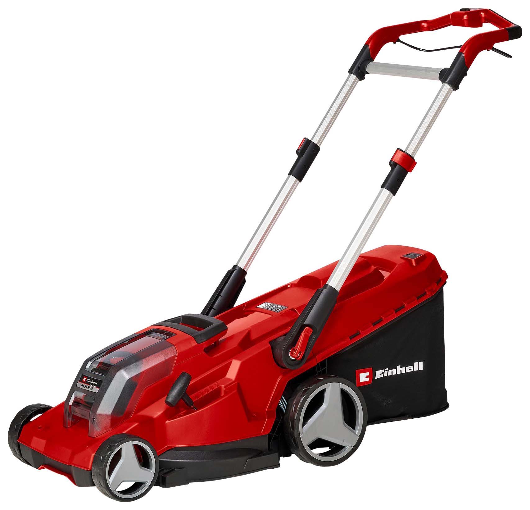 Image of Einhell Power X-Change RASARRO 36/42 36V (2x18V) Cordless Lawn Mower Kit - 42cm