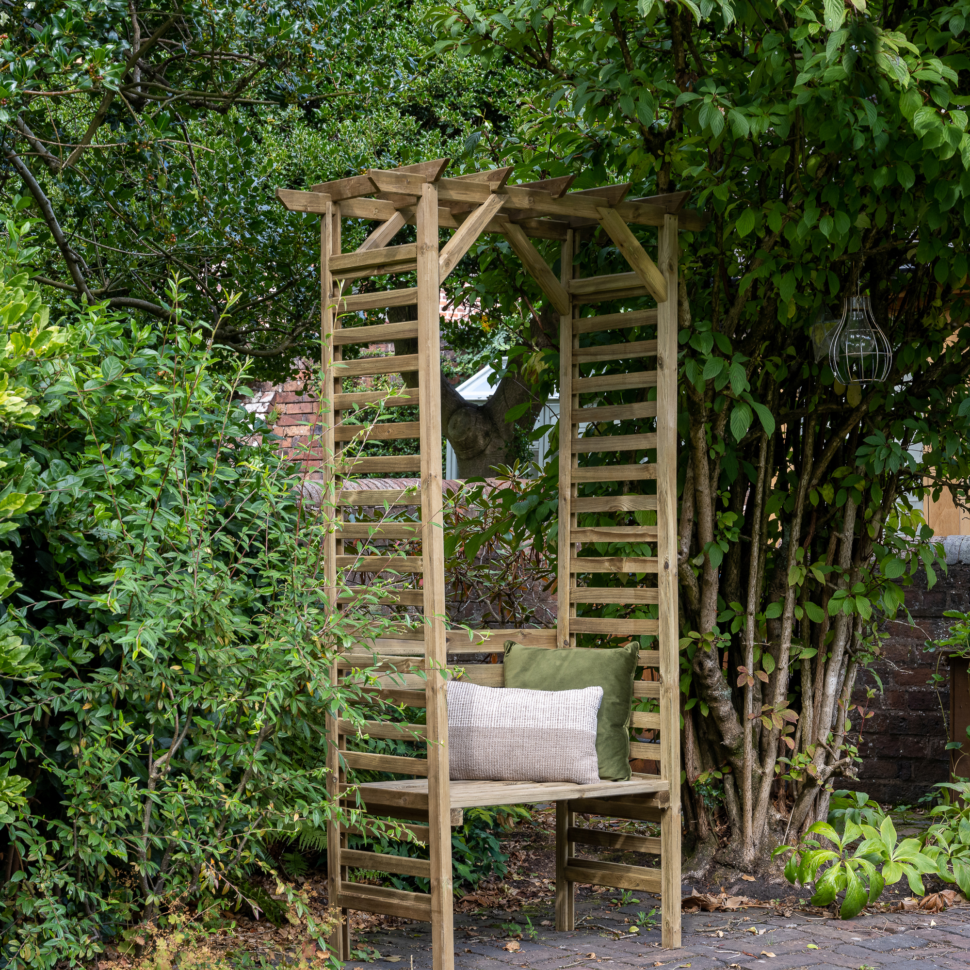 Image of Forest Garden Palma Garden Arbour - 2151 x 1200mm