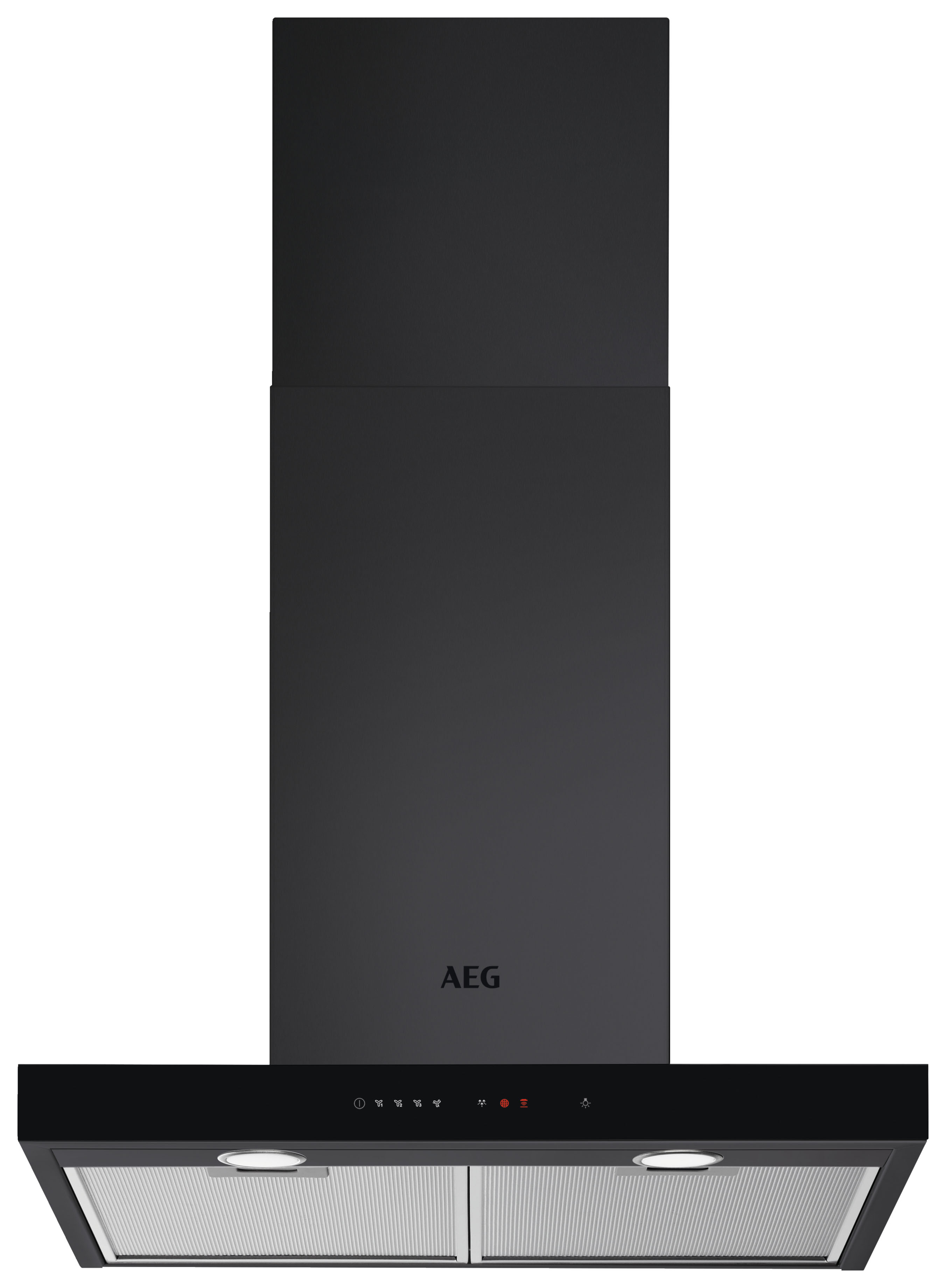 AEG DBE5681HR 60cm T-Box Chimney Hood - Matt Black