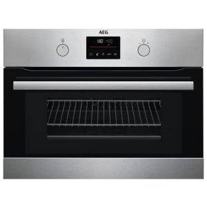 Image of AEG KMK365060M 8000 Series Convection Oven with Microwave - Stainless Steel