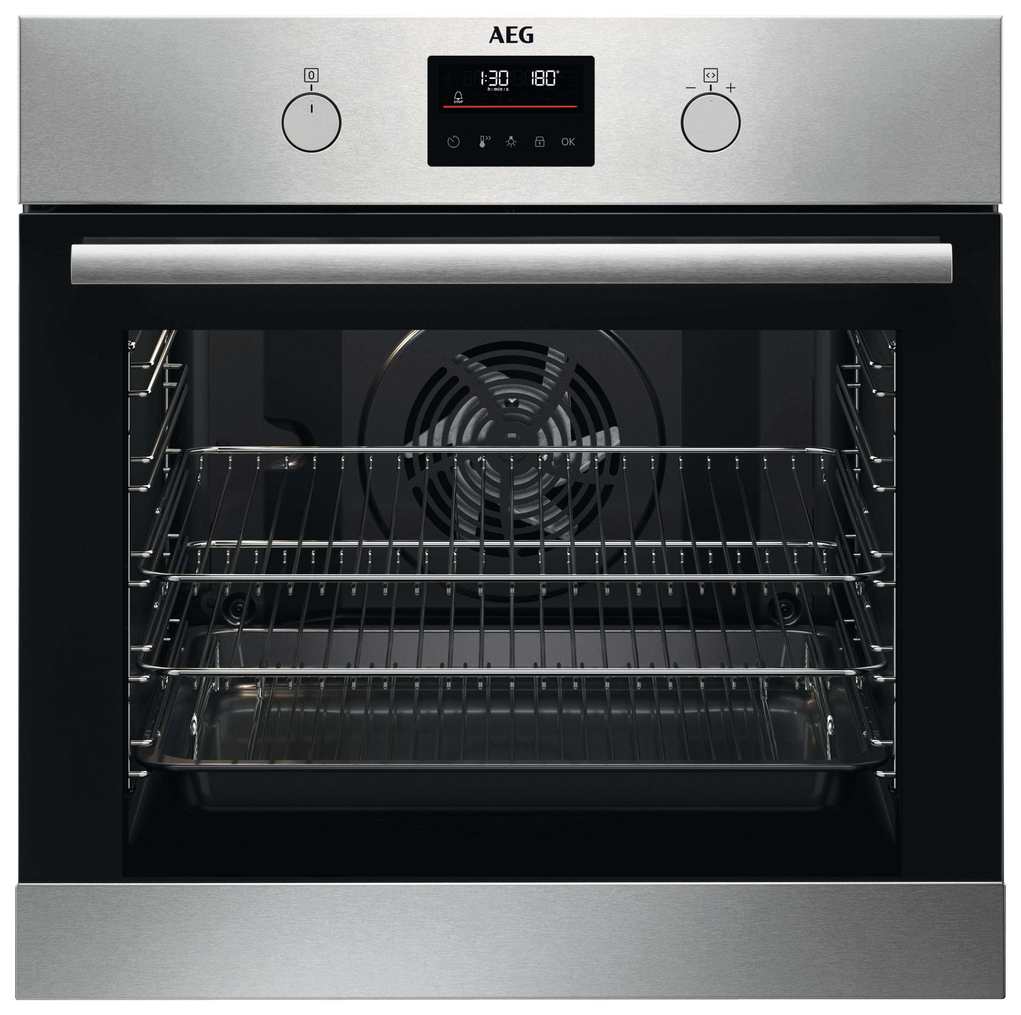 AEG BPK355061M 6000 Series Multifunction Oven with Pyrolytic