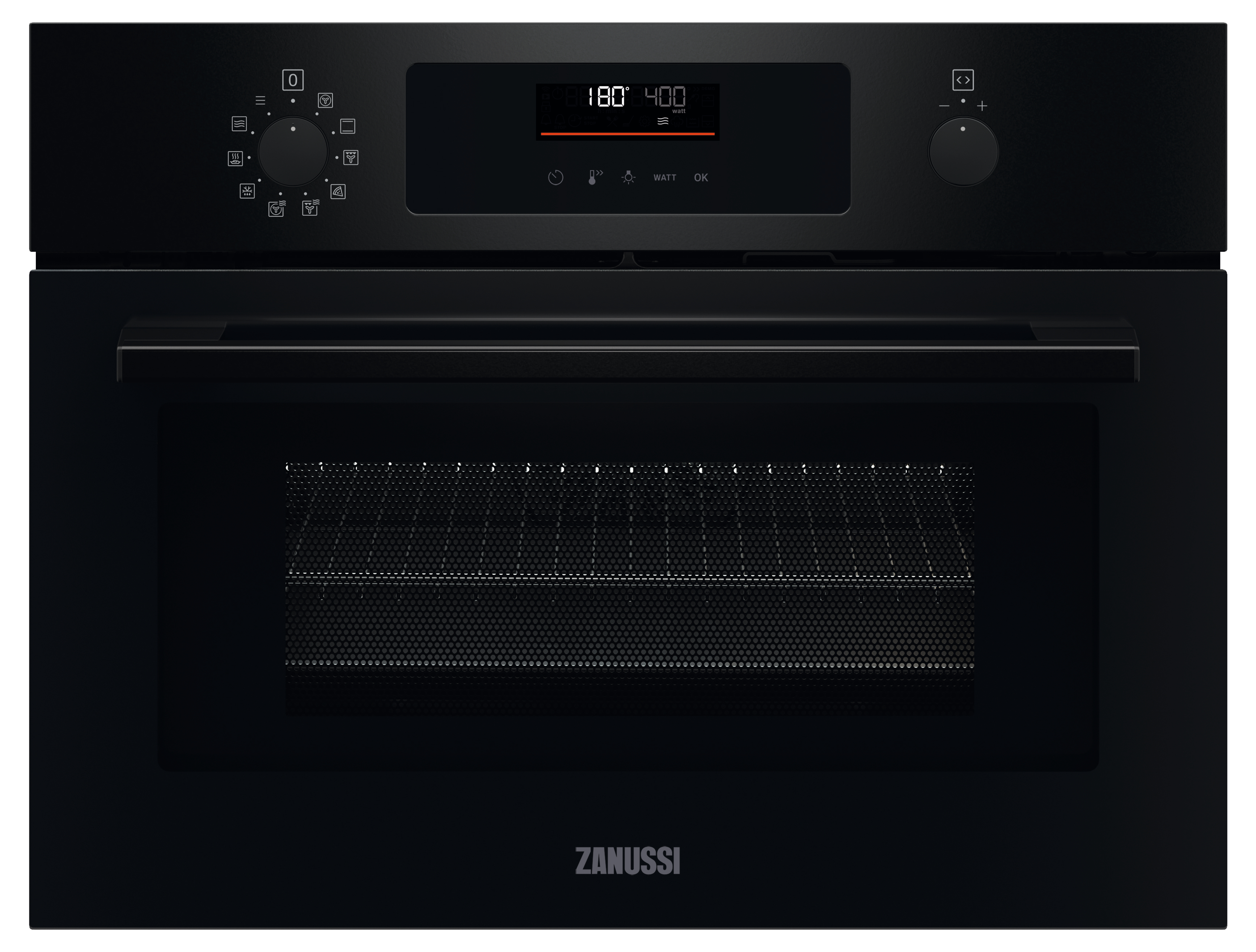 Image of Zanussi ZVENM6KN Compact Oven with Microwave - Black