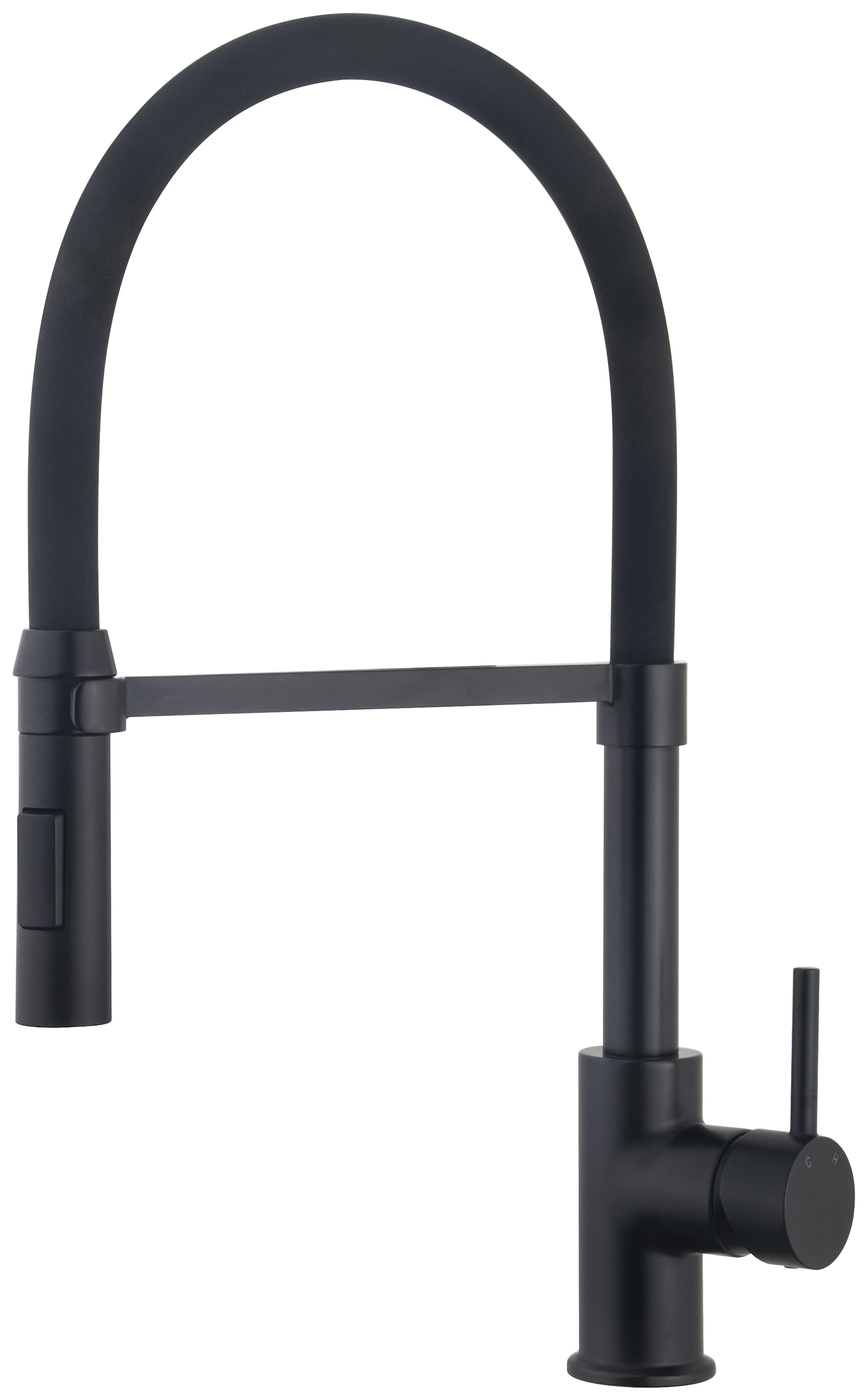 Image of Wickes Faro Pull Out Tap - Black