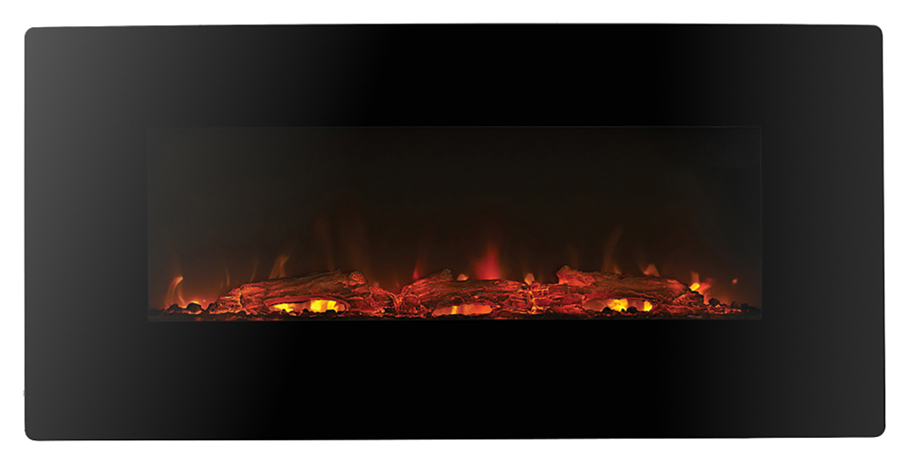 Focal Point Pasadena Black LED Electric Fire