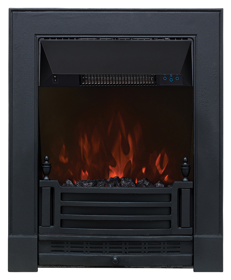 Image of Focal Point Finsbury Black LED Electric Inset Fire