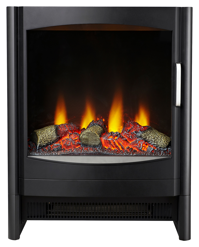 Focal Point Gothenburg Black LED Stove