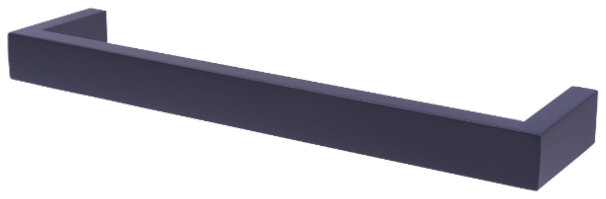 Image of Towelrads Elcot Matt Black Dry Electric Towel Bar - 450mm