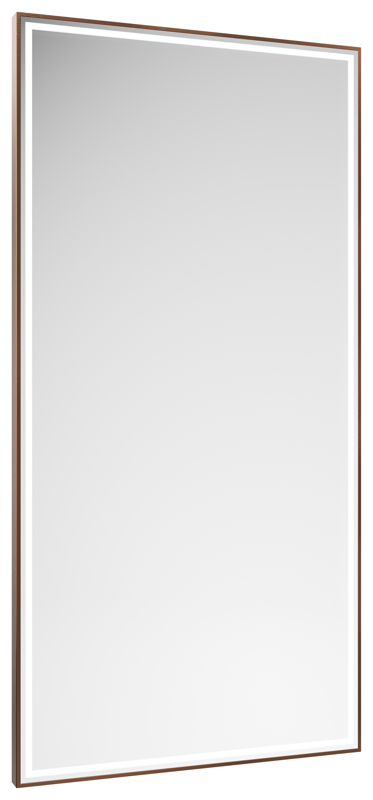 Abacus Melford Bronze LED Mirror with Demister - 800 x 500mm