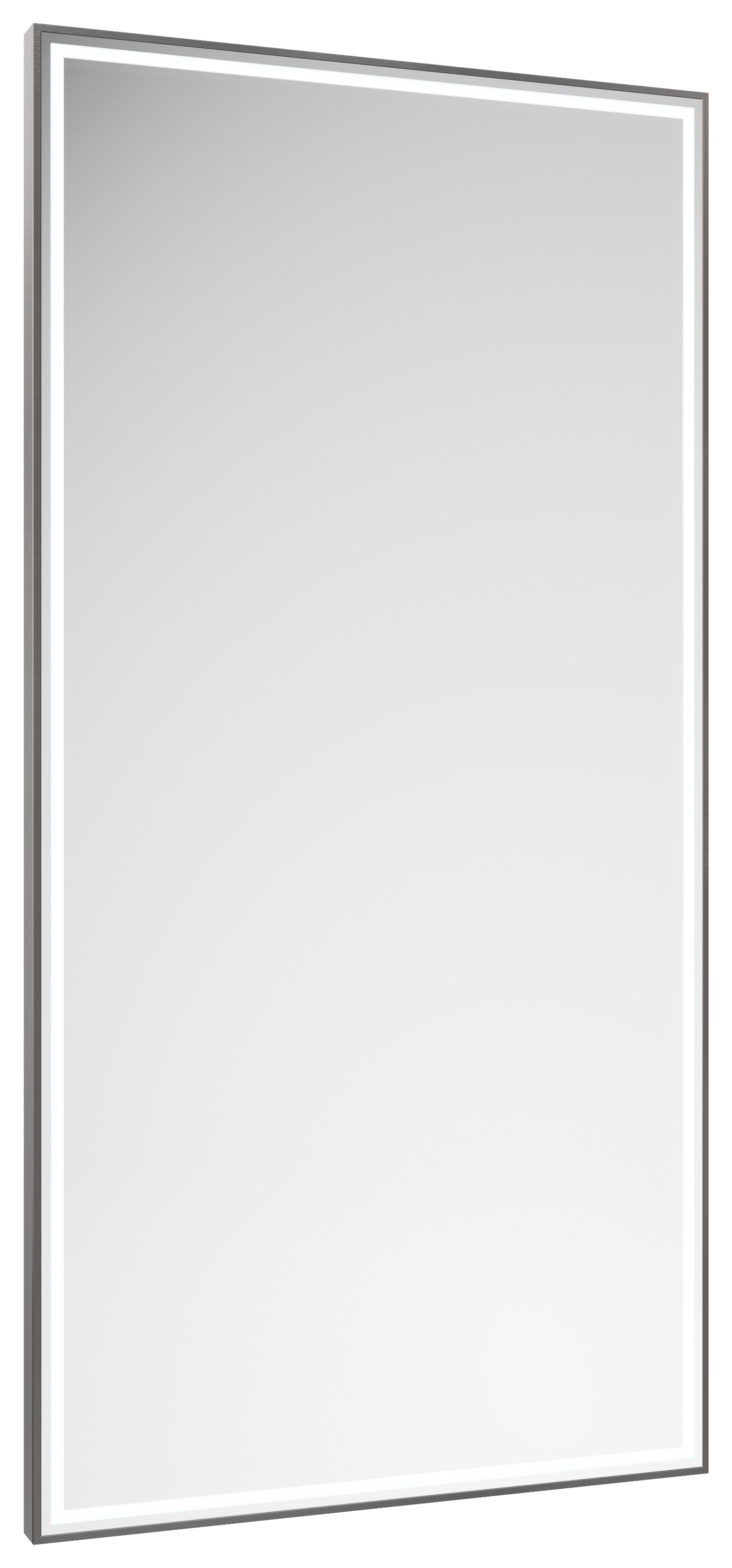 Abacus Melford Anthracite LED Mirror with Demister - 800 x 500mm