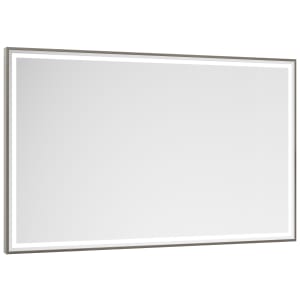 Abacus Melford Silver LED Mirror with Demister - 1200 x 600mm