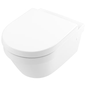 Abacus Concept Easy Clean Wall Hung Toilet Pan & Seat