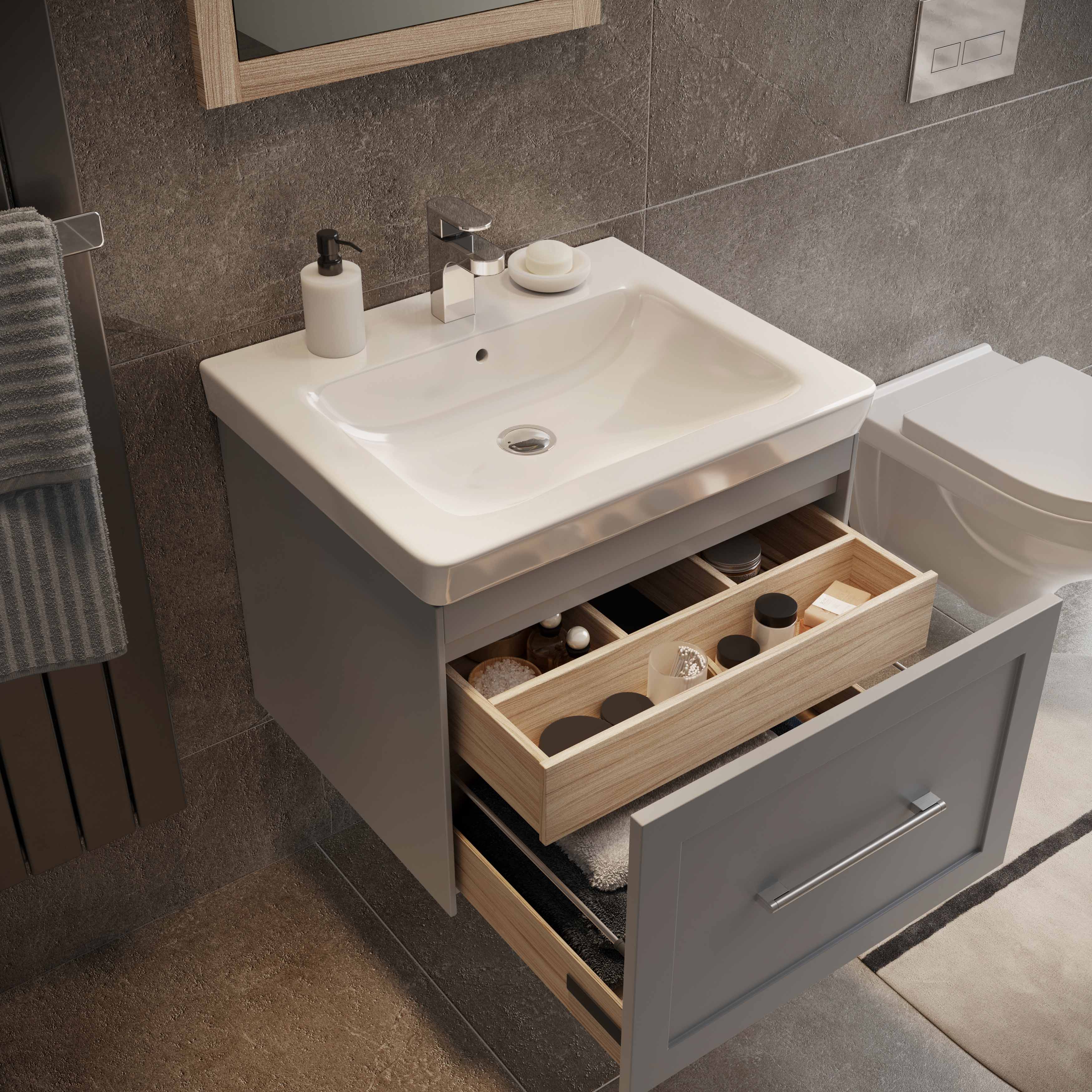 Image of Abacus Concept Internal Drawer for S3 550mm Vanity Unit