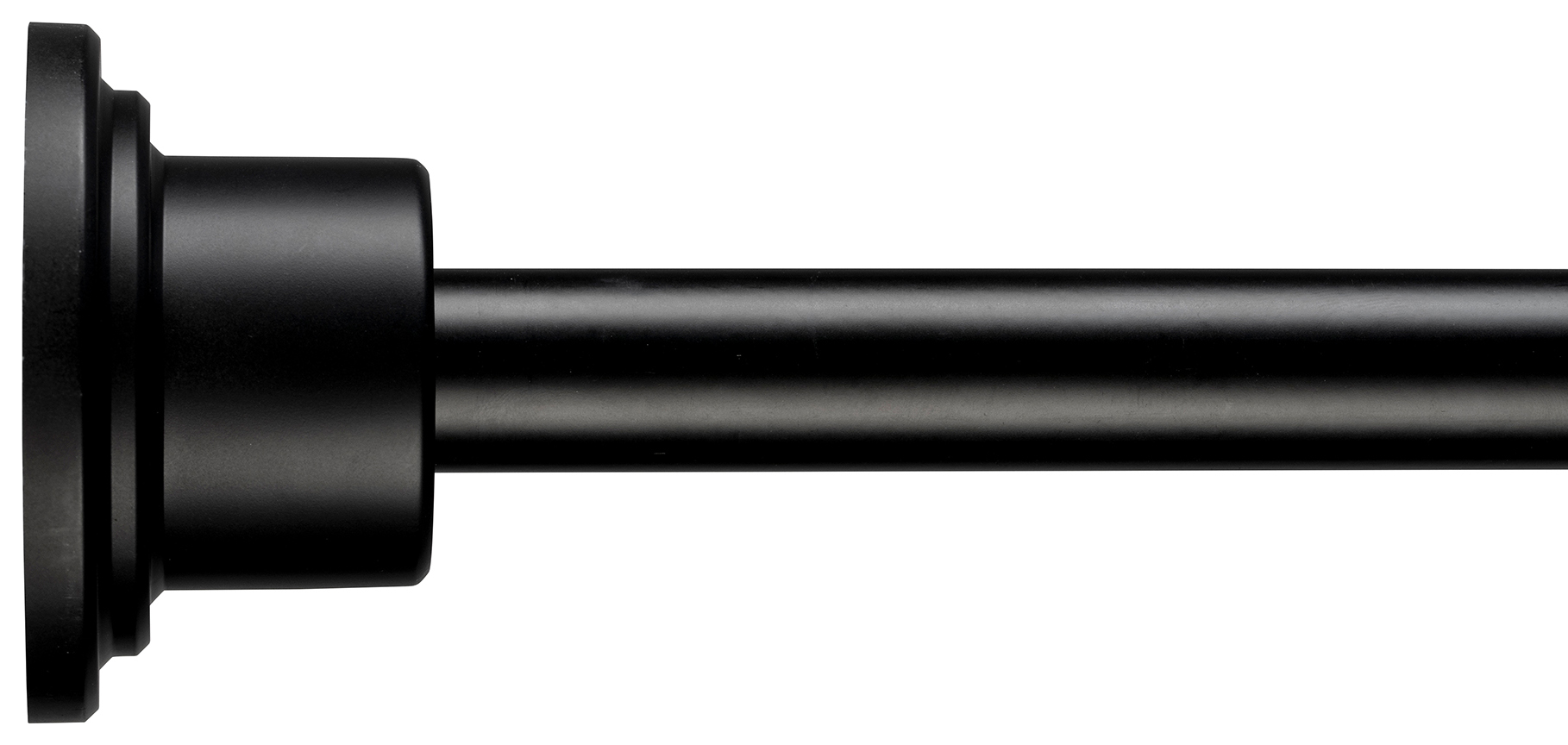 Image of Croydex Stick ‘n’ Lock™ Extendable Shower Curtain Rod - Black