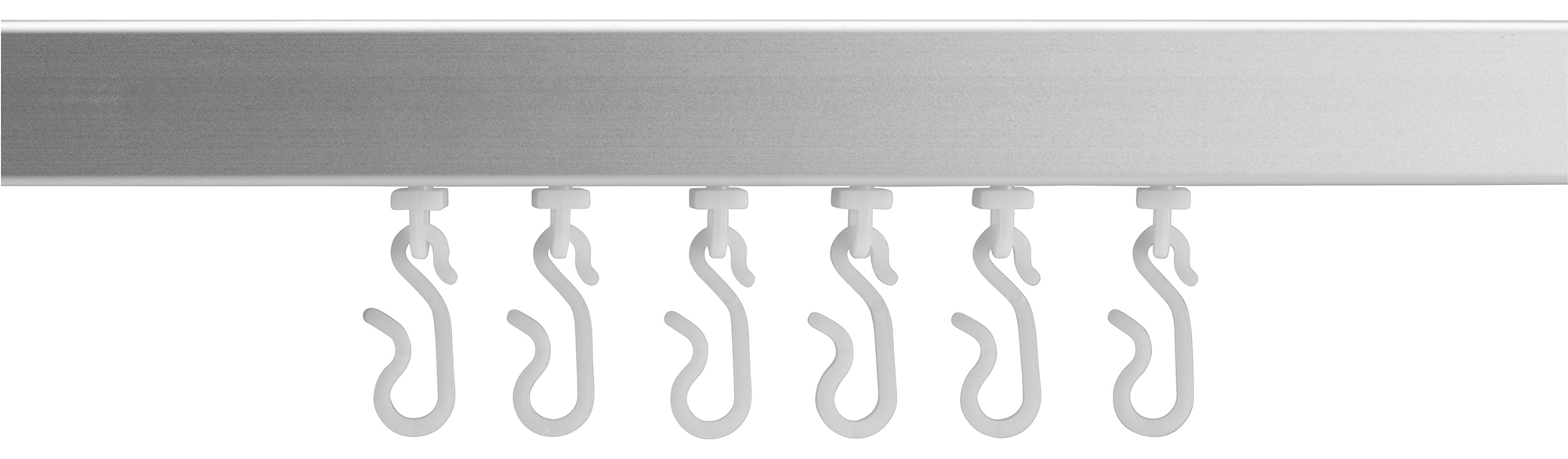 Image of Croydex Slenderline Modular 4 Way Shower Curtain Rail - Chrome