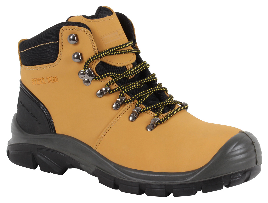 Image of Blackrock Malvern Hiker Safety Boot - Honey - Size 8