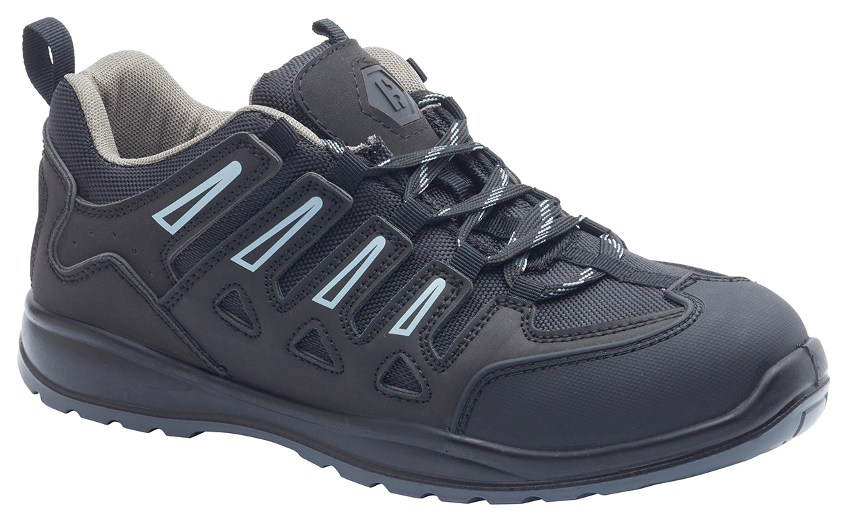 Image of Blackrock Clayton Safety Hiker Boot - Black & Grey - Size 10