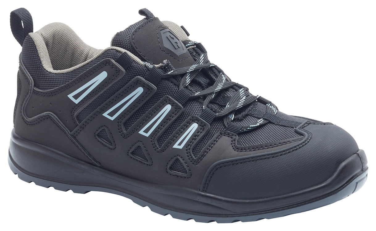 Blackrock Clayton Safety Hiker Boot - Black & Grey - Size 10