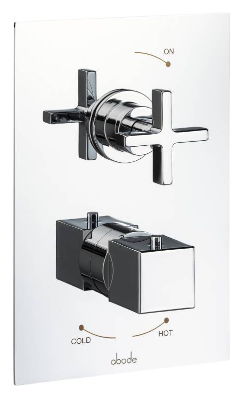 Image of Abode Serenitie 1 Outlet Concealed Thermostatic Shower Valve - Chrome