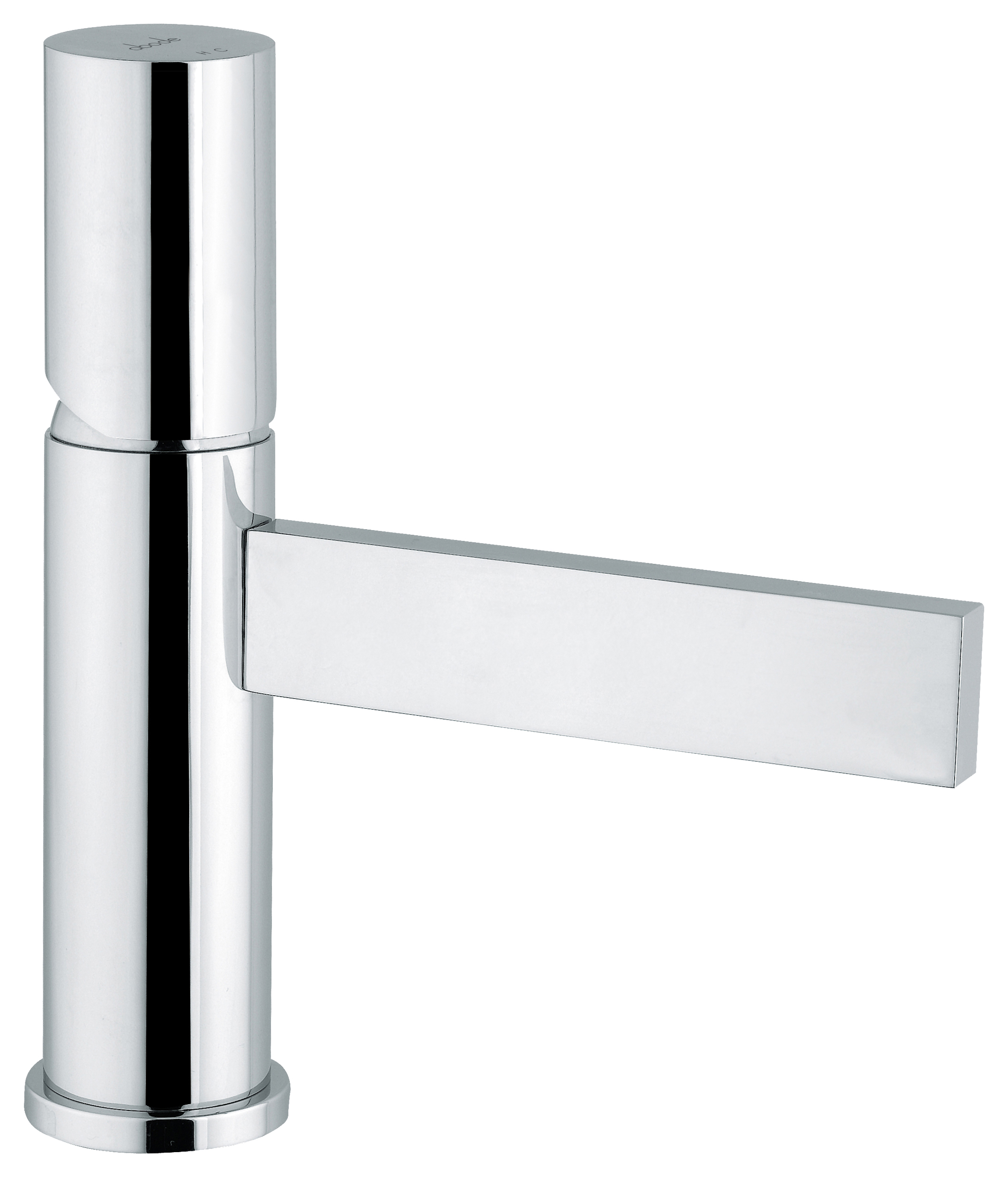 Abode Cyclo Monobloc Basin Tap Mixer - Chrome