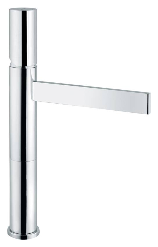 Abode Cyclo Tall Monobloc Basin Mixer Tap - Chrome