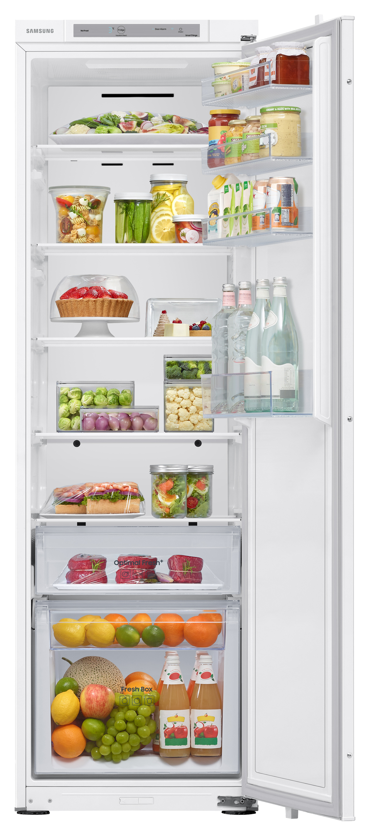 Image of Samsung BRR29600EWW/EU Integrated One Door Fridge with SpaceMax™ Technology - White