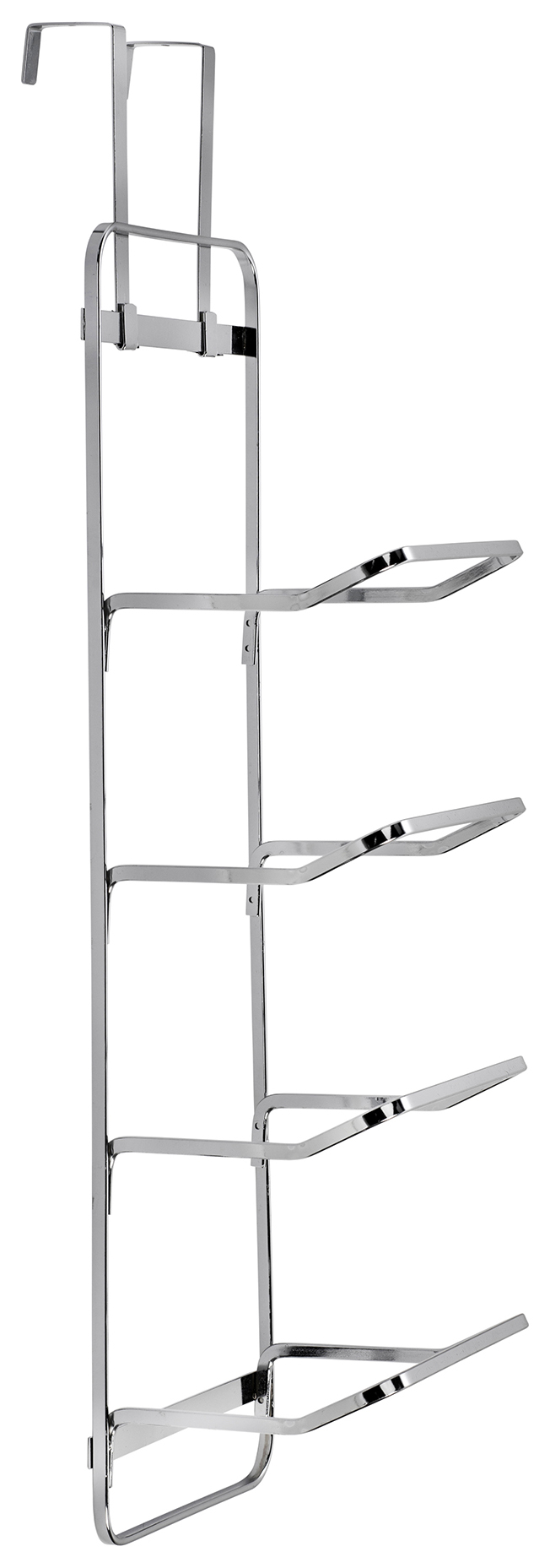 Croydex Hook Over Door Rust Free Chrome Towel Rack - 710 x 140mm