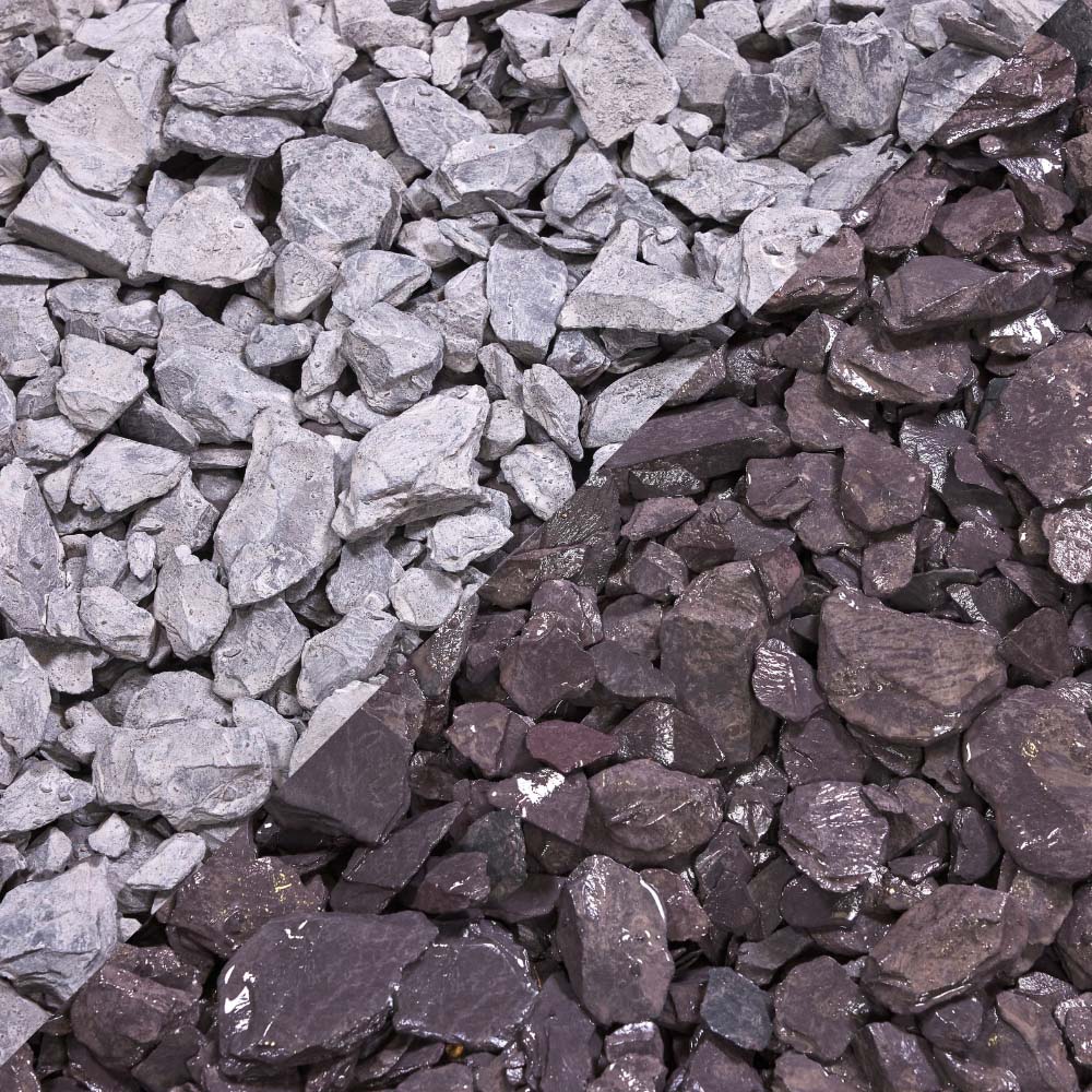 Suburban Stone 40mm Plum Slate Chippings - Major Bag