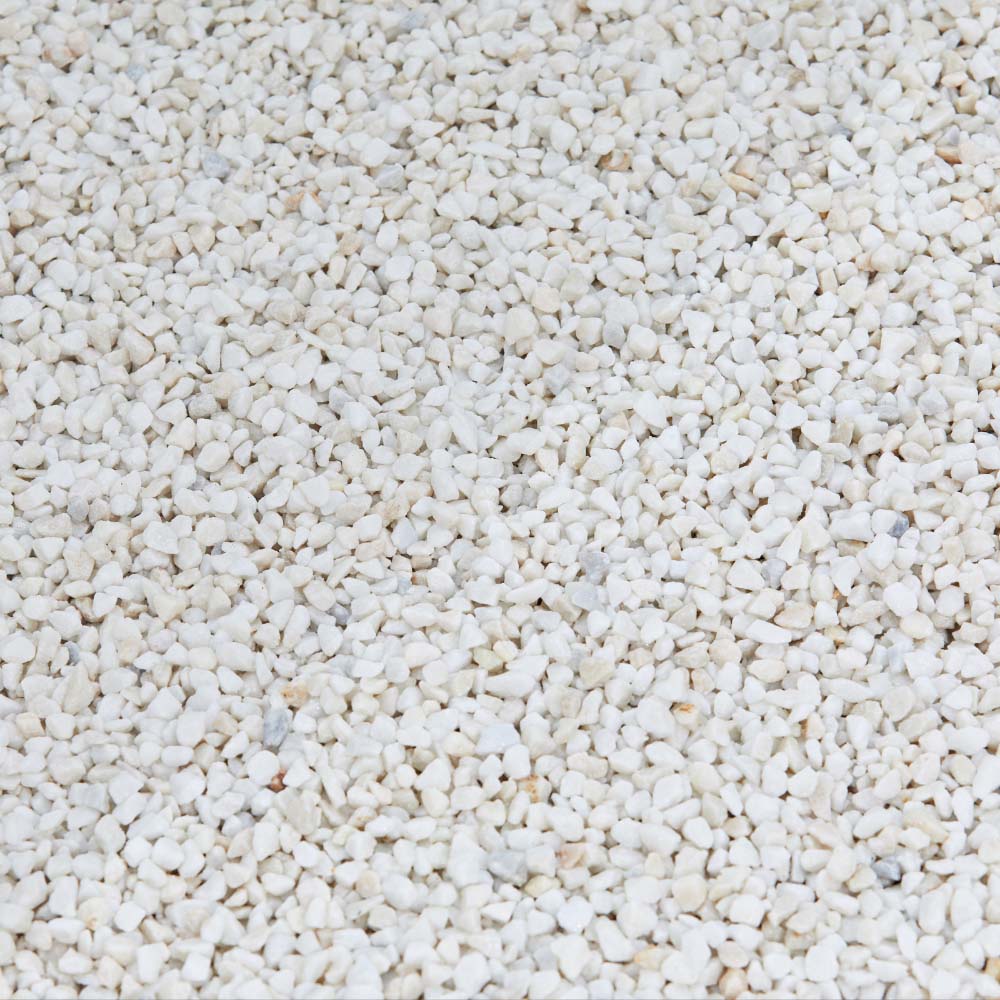 Suburban Stone 10mm Polar White Chippings - Major Bag