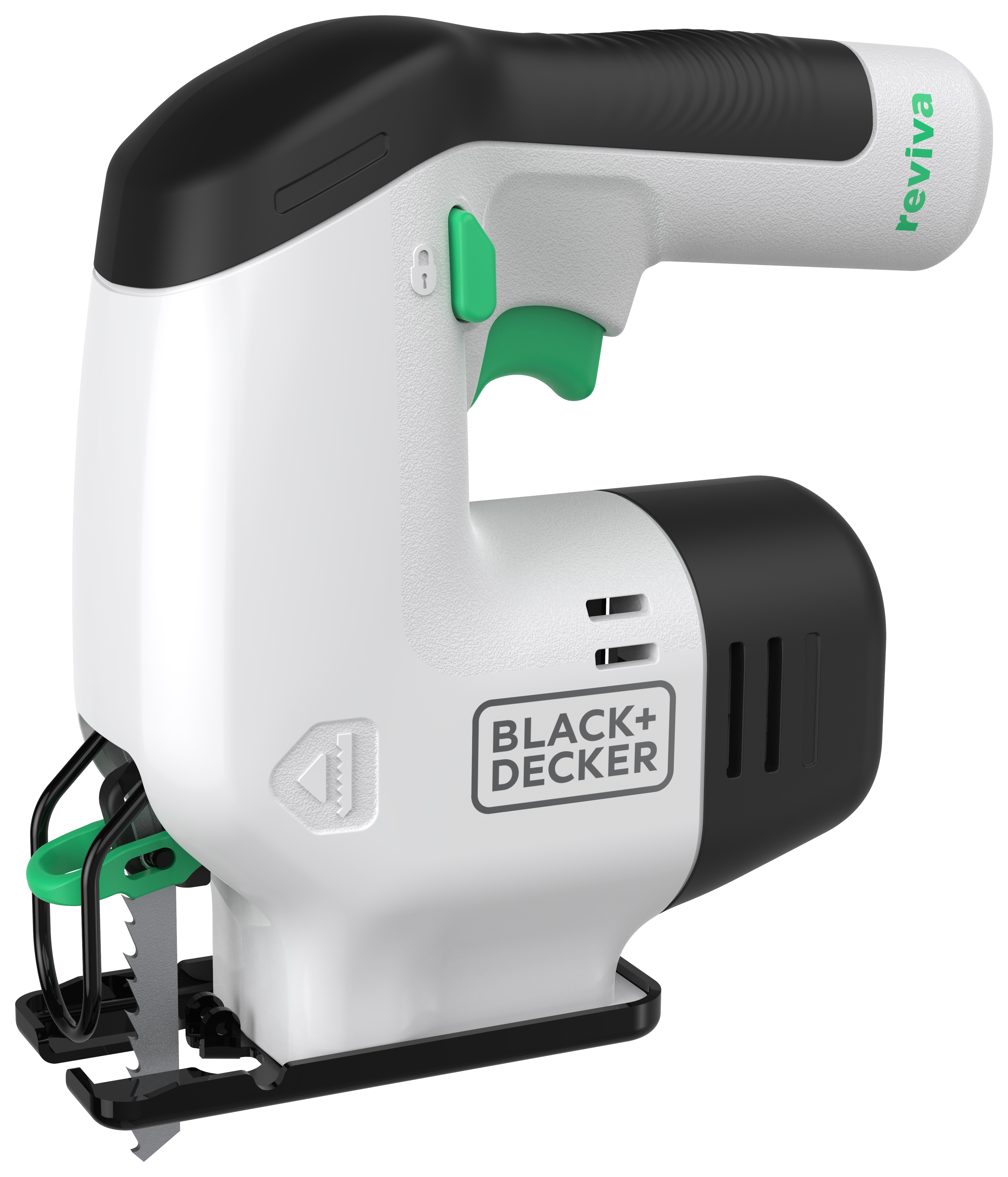 Image of Black & Decker Reviva™ REVJ12C-GB 12V Cordless Jigsaw