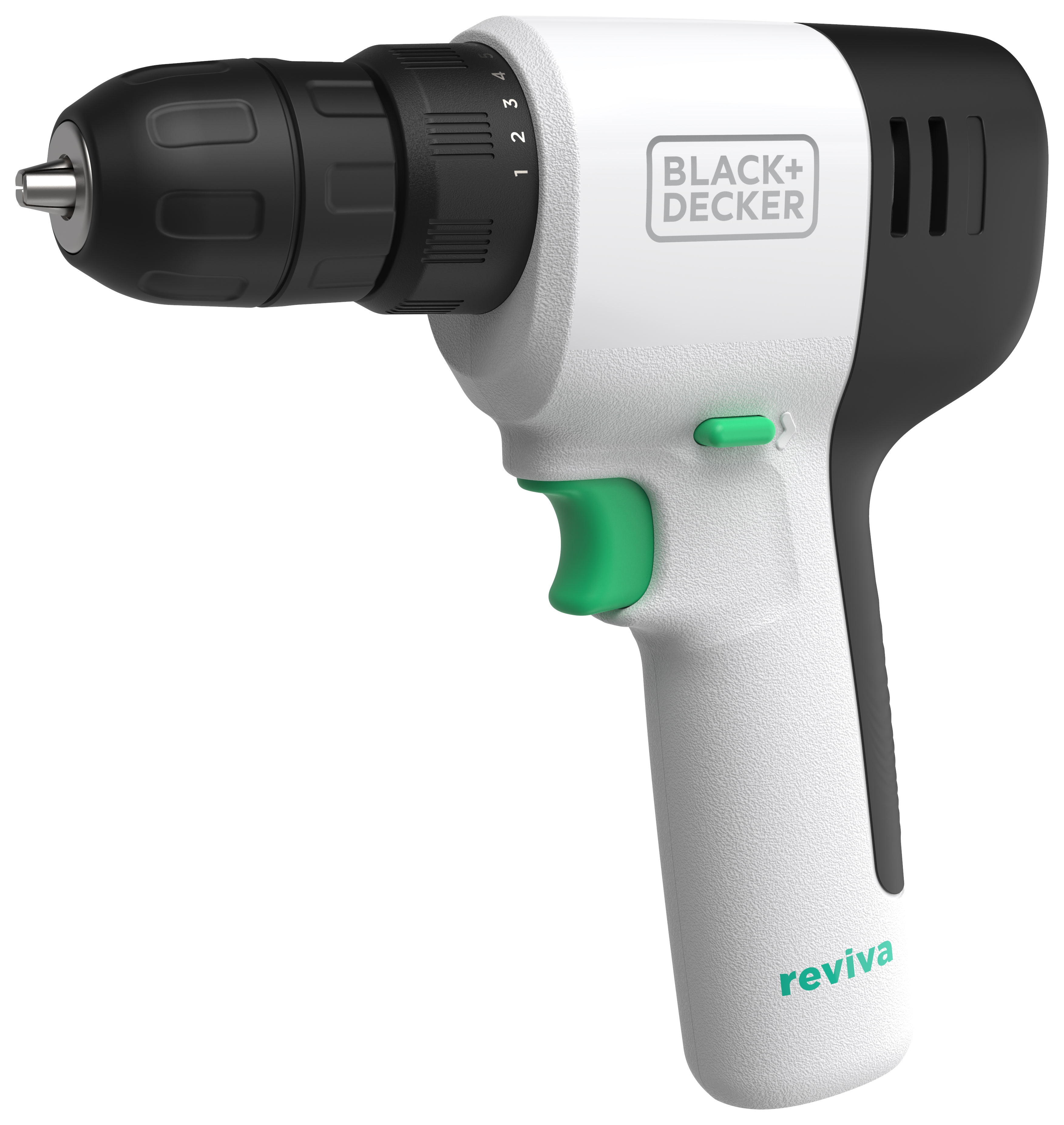 Image of Black & Decker Reviva™ REVDD12C-GB 12V 1.5Ah Cordless Combi Drill