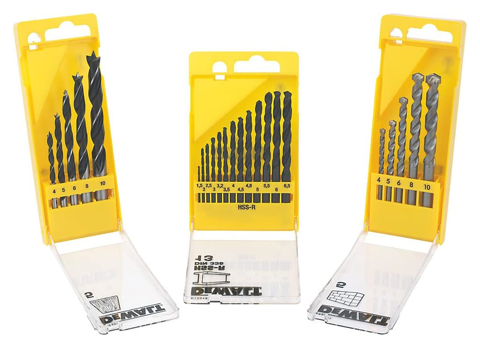 DEWALT DT71582-QZ 23 Piece Straight Shank Combination Drill Bit Set