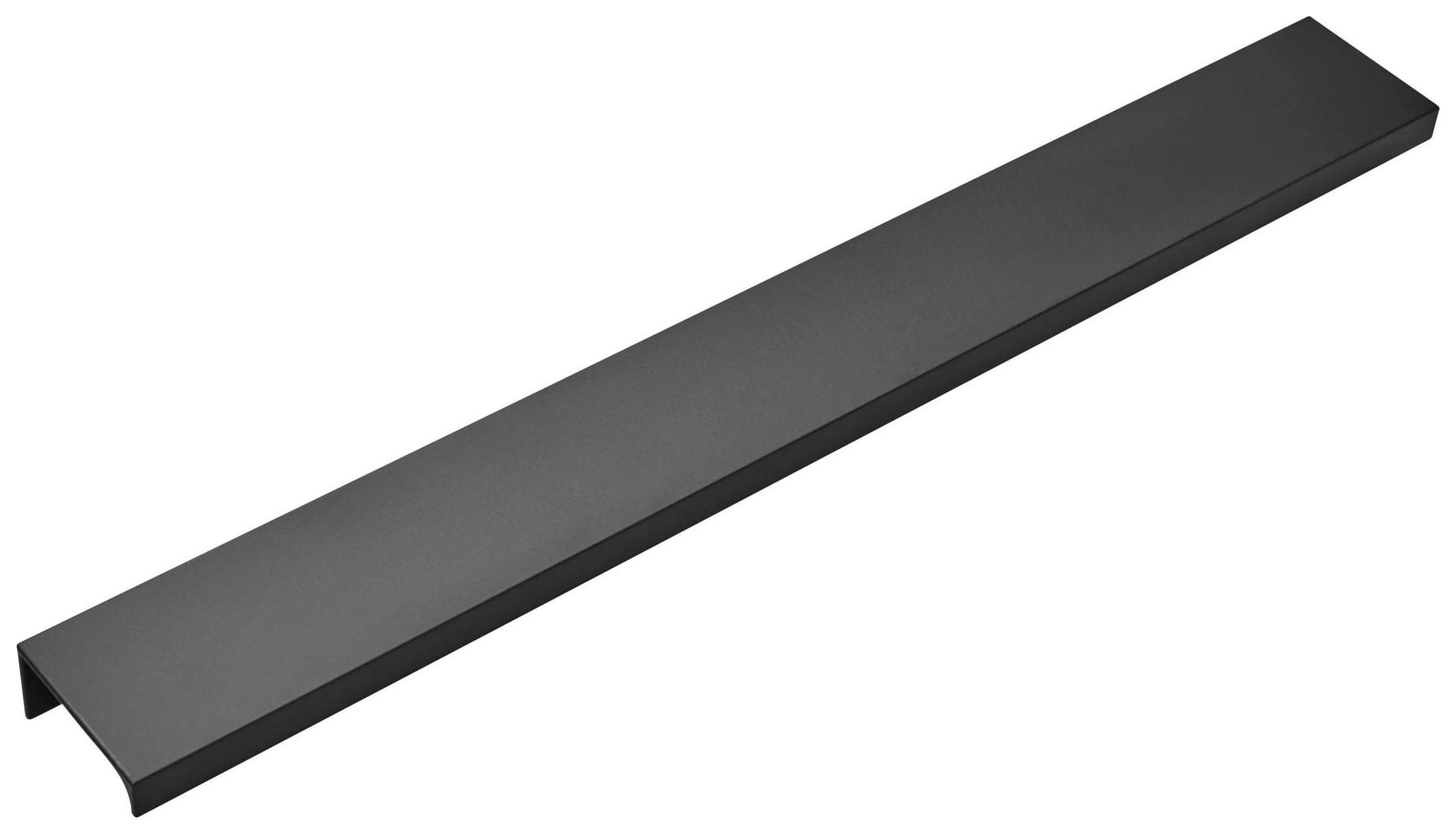 Image of Wickes Vida Black Square Edge Profile Handle - 360mm