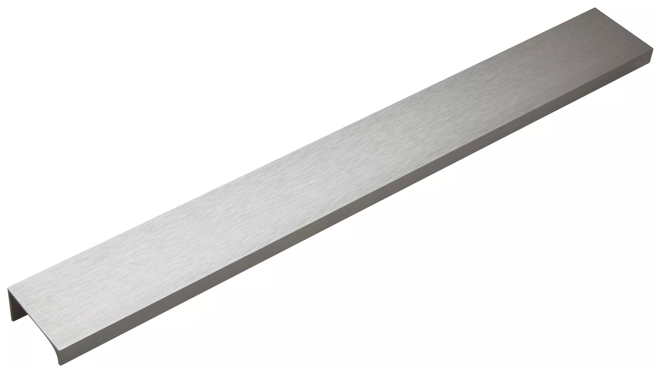 Image of Wickes Vida Brushed Nickel Square Edge Profile Handle - 360mm