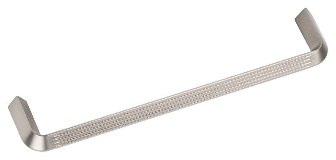Image of Wickes Margo pull handle 330mm - Brushed Nickel
