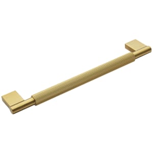 Image of Wickes Tahlia Brass Pull Handle - 214mm