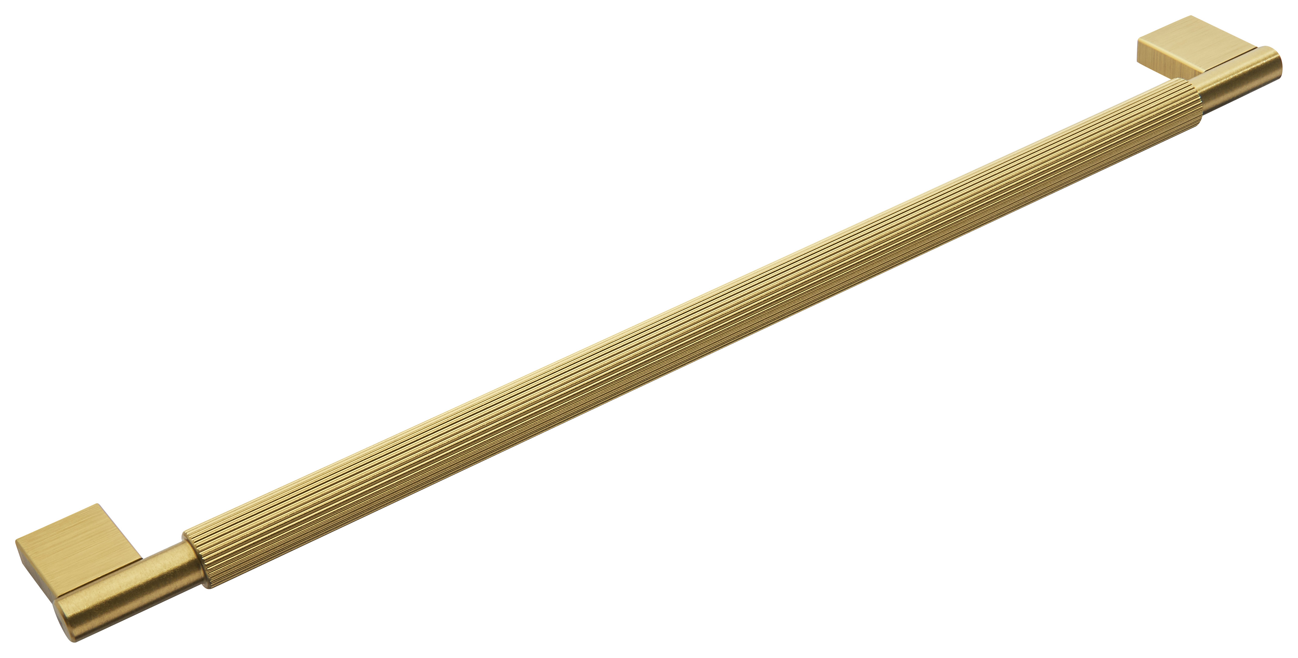 Image of Wickes Tahlia Brass Pull Handle - 342mm