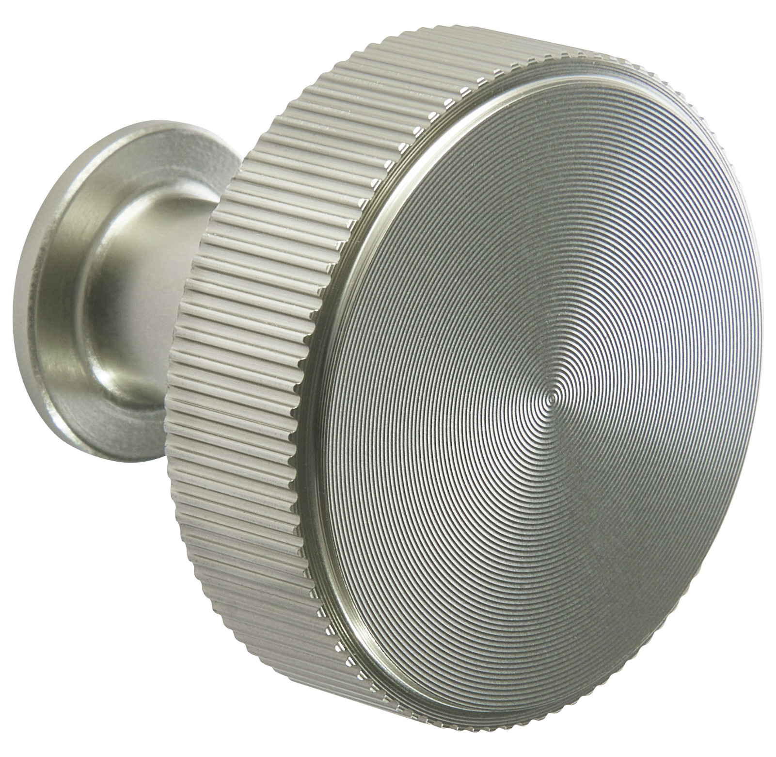 Wickes Tahlia Round Knob - Stainless Steel