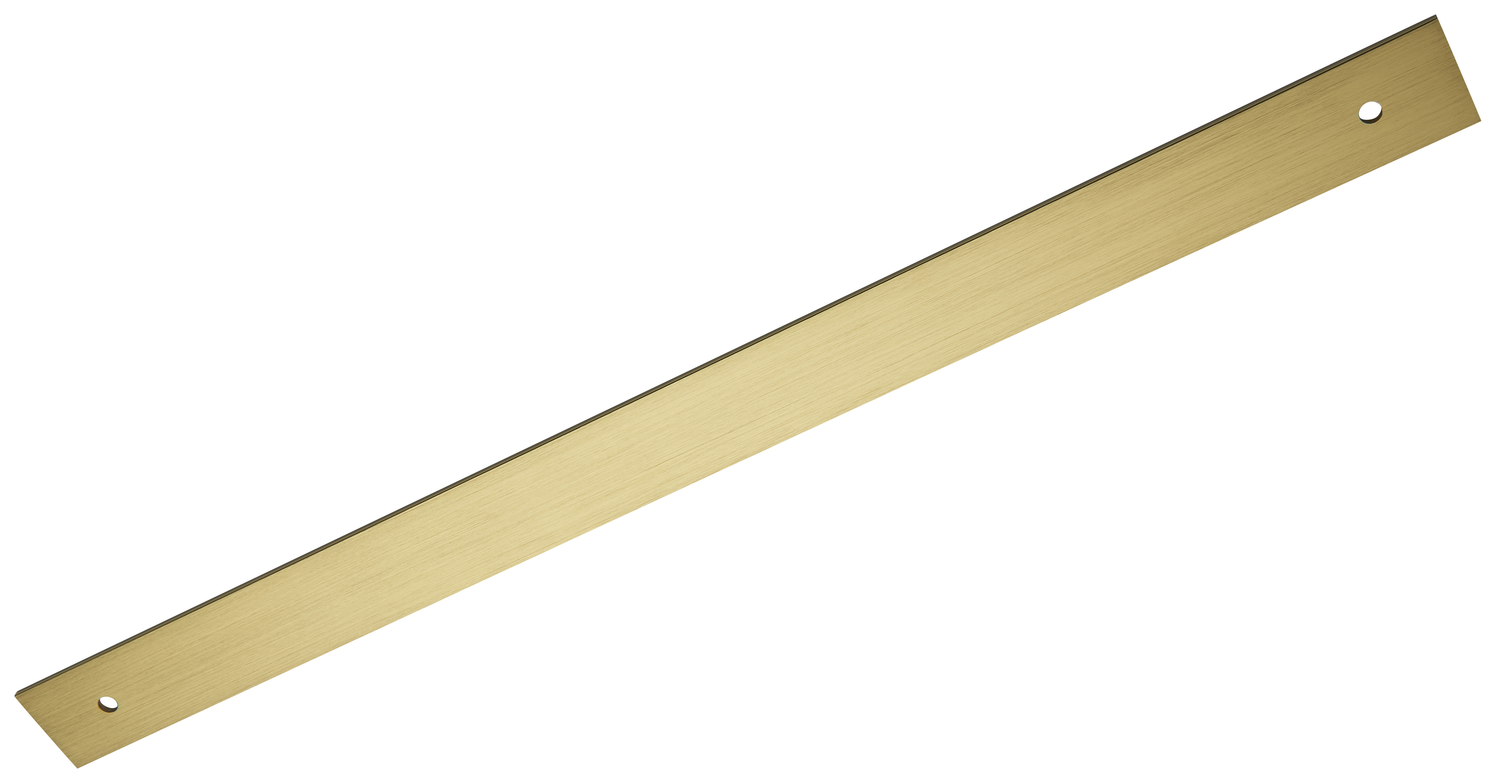 Image of Wickes Tahlia Brass Long Backplate - 320mm