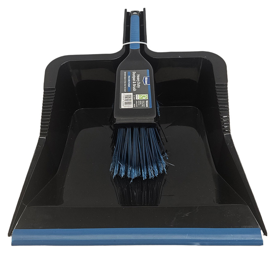 Image of Wickes Garden Dustpan with Brush Set