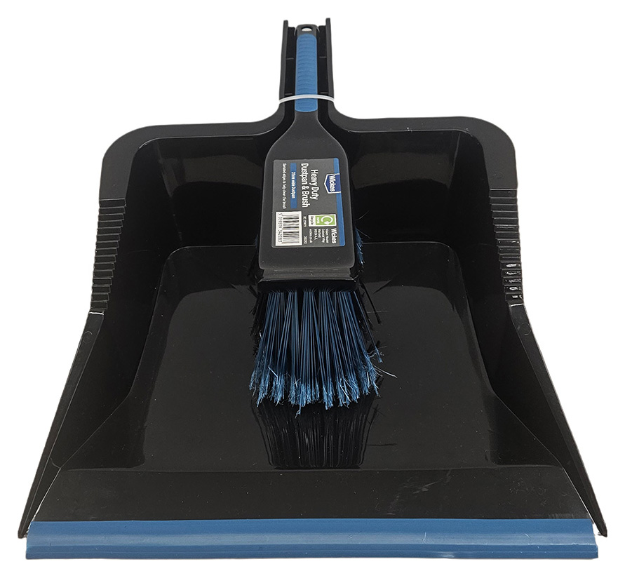 Wickes Garden Dustpan with Brush Set
