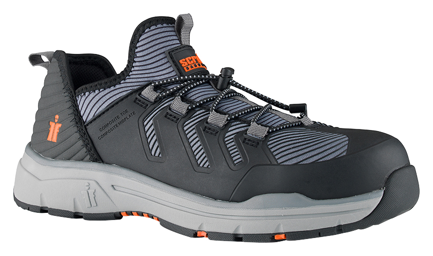 Scruffs Women's Argon Safety Trainers Black - Size 5
