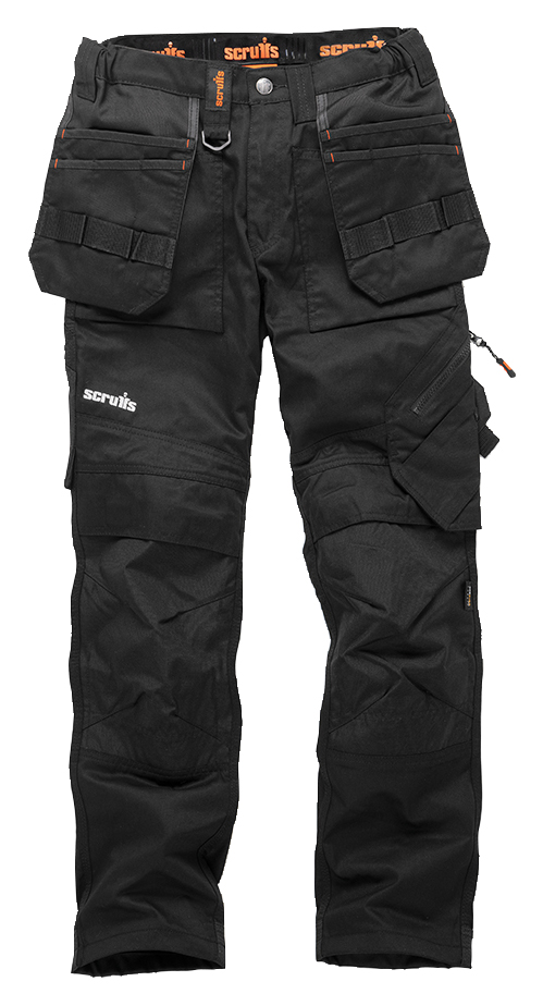 Scruffs Womens Trade Flex Holster Trouser Black - Size 14