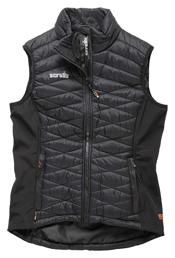 Scruffs Women's Trade Bodywarmer Black - Size 12