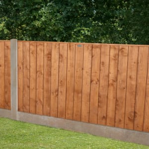 Forest Garden Dip Treated Closeboard Fence Panel - 6 x 3ft Multi Packs