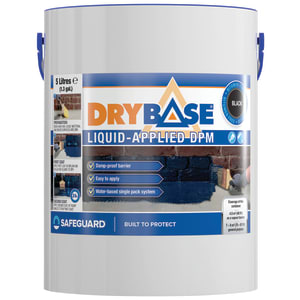 Drybase Black Liquid Damp Proof Membrane - 5L