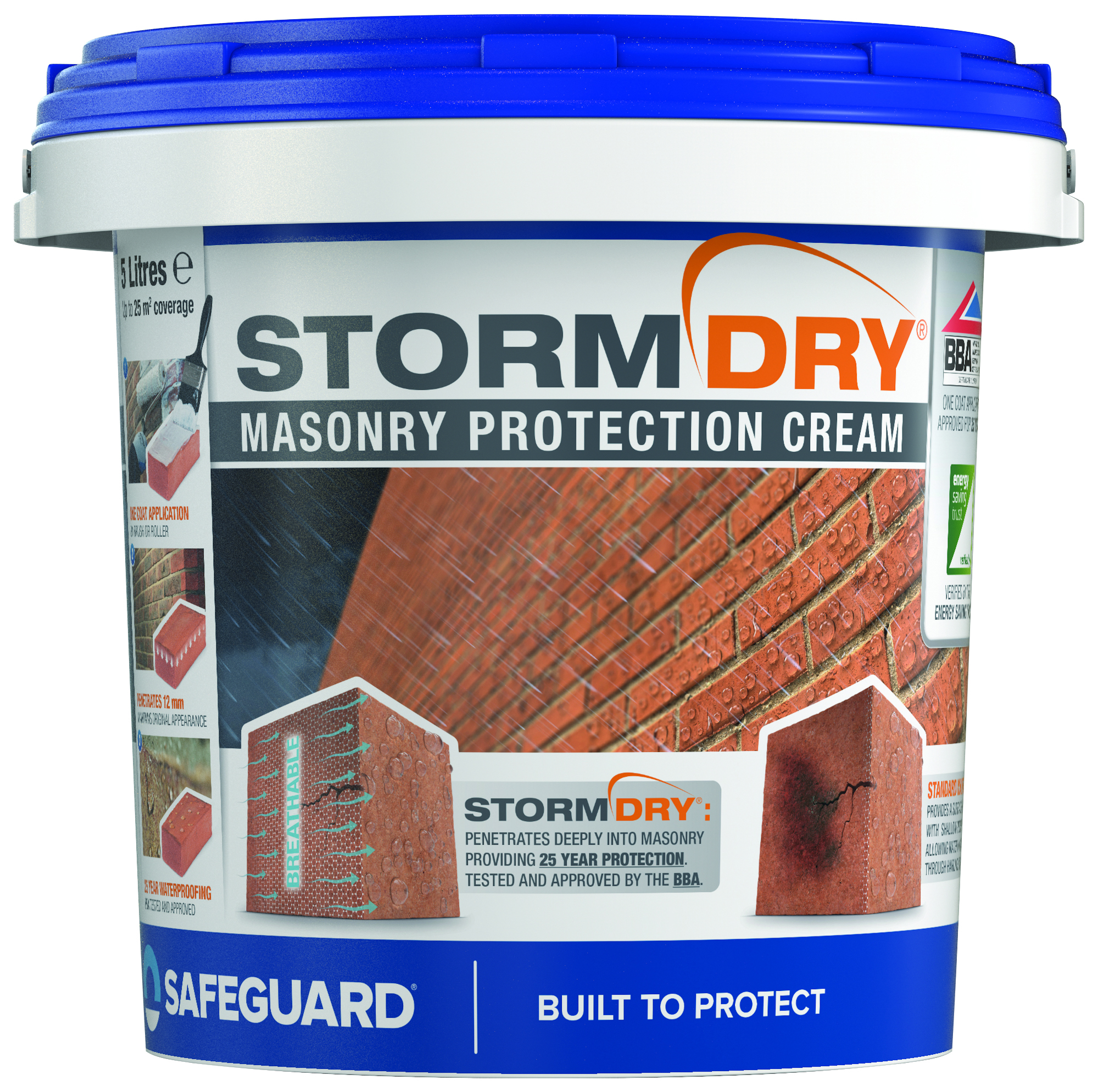 Image of Stormdry Masonry Protection Cream - 5L
